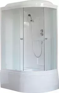 Душевая кабина Royal Bath 120х80х217 стекло матовое левая (RB8120BK1-M-L)