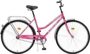Велосипед 2-х колесный TOP GEAR 28" Luna 50, 1 скорость, розовый/белый, звонок (ВН28014) 28&#039;&#039; 50 1 скорость розовый/белый