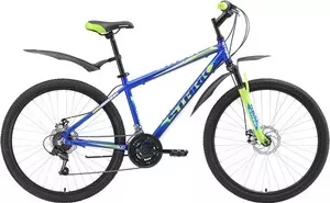 Велосипед STARK 18 Respect 26.1 D синий- зелёный- голубой 20"