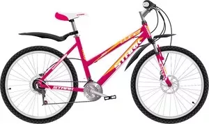 Велосипед STARK 18 Luna 26.1 V розовый- жёлтый- белый 14,5"
