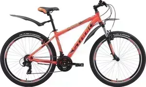 Велосипед STARK 18 Indy 26.2 V оранжевый- чёрный- серый 16"