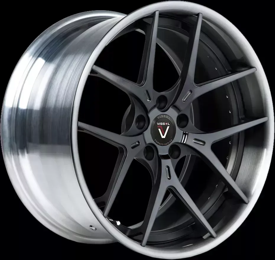 Диск автомобильный VISSOL F-755 10.5X22/5X112 ET30 D66.6 MATTE-GRAPHITE