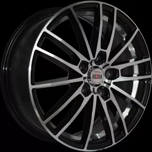 Диск автомобильный ALCASTA M38 6.5X16/5X100 ET35 D57.1 BKFPSI