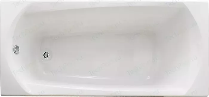 Фото №1 Акриловая ванна 1Marka Elegance прямоугольная 130x70 см (4604613308636)