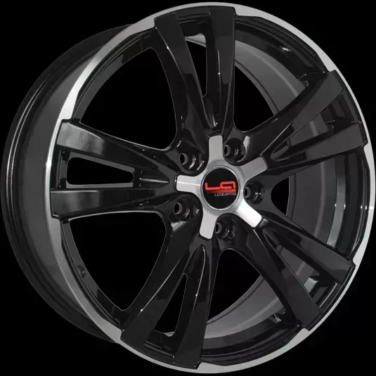 Диск автомобильный REPLICA H74 LEGEARTIS 6.5X17/5X114.3 ET50 D64.1 BKF
