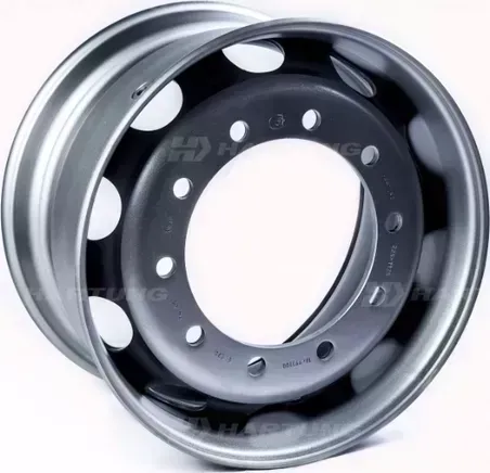 Диск автомобильный HARTUNG (9911-21) Колесо дисковое 11.75X22.5 10/335 ET120 D281 SILVER