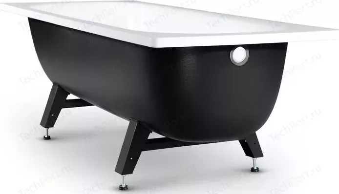 Фото №1 Стальная ванна ВИЗ Reimar 150x70x40 с ножками, без ранта (R-54901)