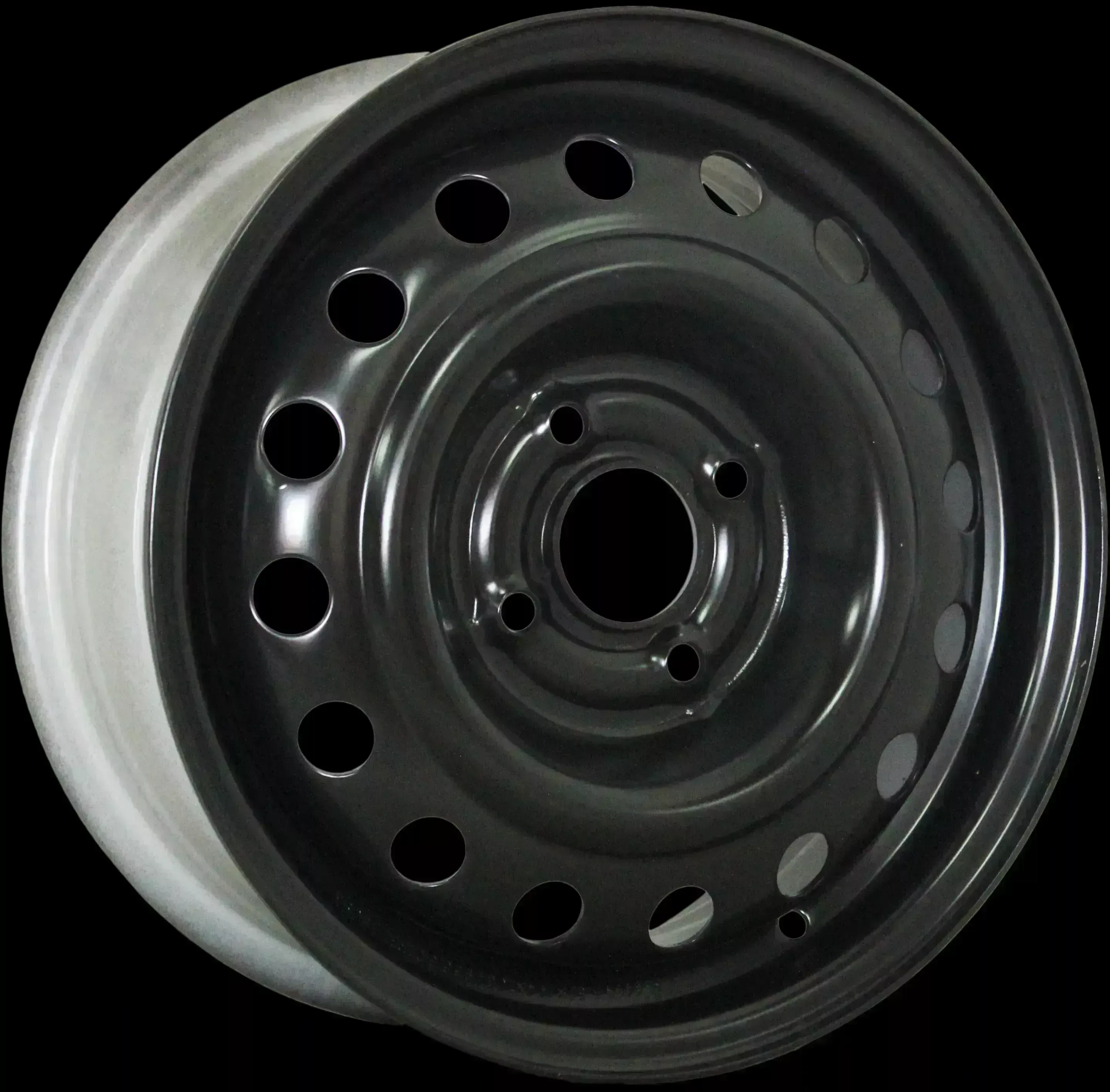 Диск автомобильный TREBL 7860T 6.5X16/4X108 ET26 D65.1 BLACK