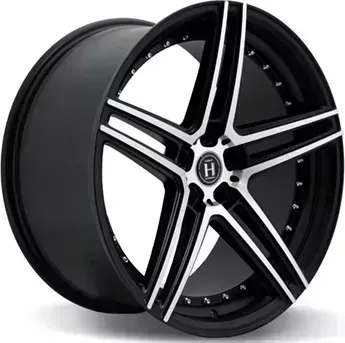 Диск автомобильный HARP Y-22 8X18/5X114.3 ET40 D72.6 SATIN-BLACK__MACHINED-FACE