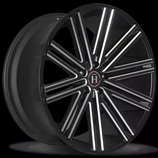 Диск автомобильный HARP Y-11 10.5X22/5X120 ET38 D74.1 SATIN-BLACK__PRECISION-MILLING
