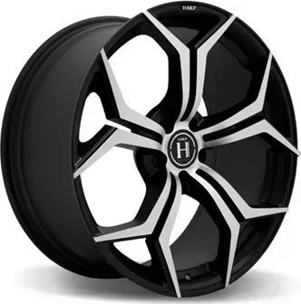 Диск автомобильный HARP Y-50 9X20/5X112 ET25 D66.56 SATIN-BLACK-MACHINED
