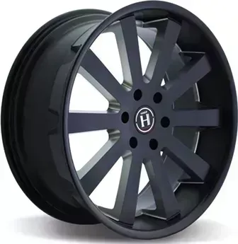 Диск автомобильный HARP Y-10 9.5X22/6X139.7 ET25 D106.3 SATIN-BLACK__PRECISION-MILLING