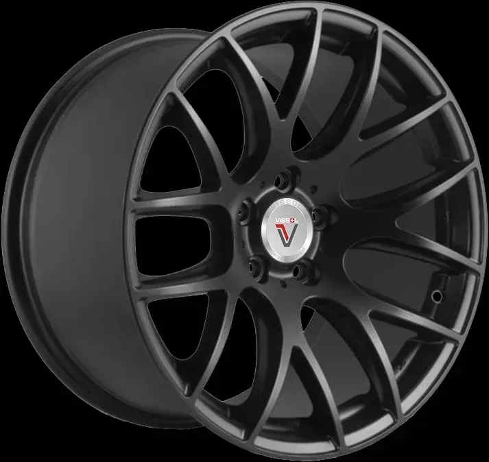 Диск автомобильный VISSOL V-001 8.5X18/5X112 ET40 D66.6 SATIN-BLACK