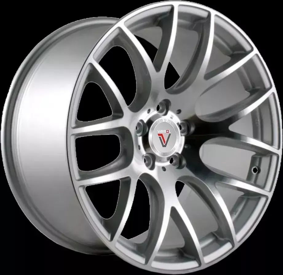 Диск автомобильный VISSOL V-001 8.5X18/5X112 ET40 D66.6 SILVER-CUT