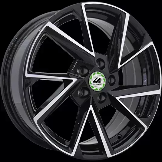 Диск автомобильный REPLICA TD VV12-S TOP DRIVER 6X15/5X100 ET38 D57.1 BKF