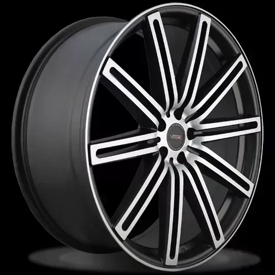 Диск автомобильный VISSOL V-004 9X22/5X108 ET32 D73.1 MATTE-GRAPHITE-MACHINED