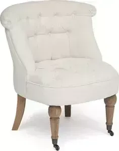 Кресло TetChair Bunny (mod. CC1202) слоновая кость/ Miss-01