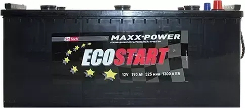 Аккумулятор ECOSTART 190L п.п. Росс (- +)