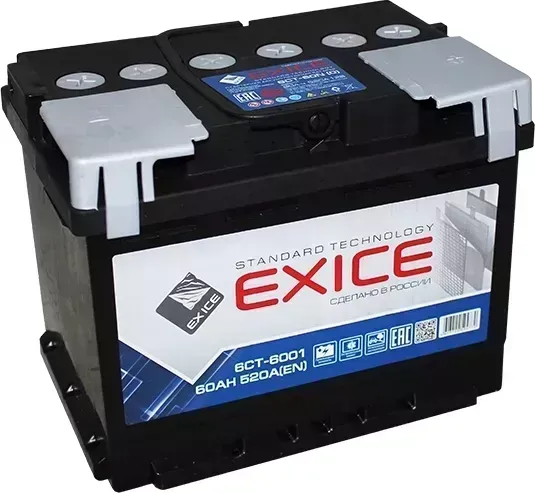 Аккумулятор EXICE STANDARD 60 о.п.