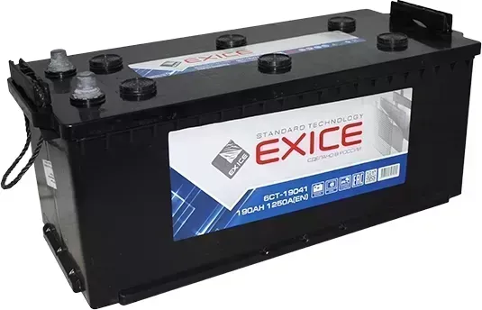 Аккумулятор EXICE STANDARD 190 о.п.(4) (- +)
