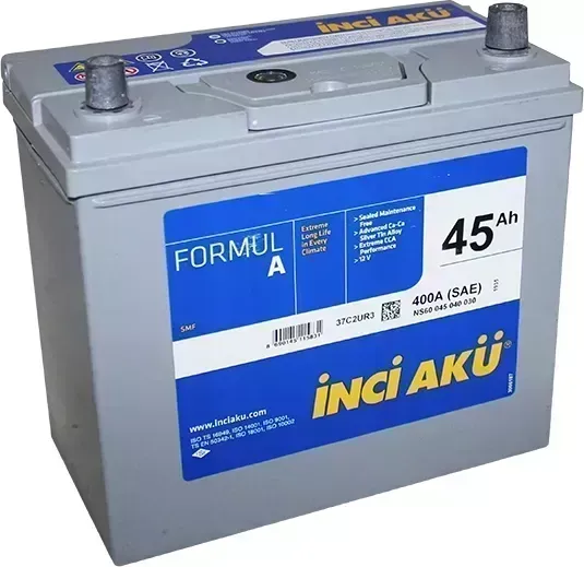 Аккумулятор INCI Aku Inci FormulA Asia 45 п.п. (NS60 045 040 110) 400A