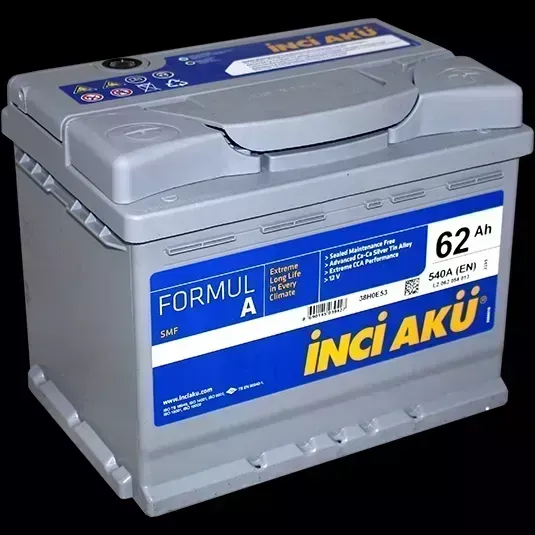 Аккумулятор INCI Aku Inci FormulA 62 о.п. (L2 062 054 013) 540Ah