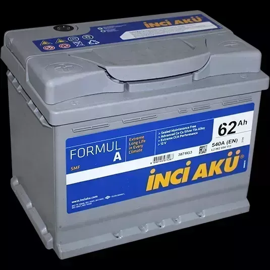 Аккумулятор INCI Aku Inci FormulA 62 п.п. (L2 062 054 113) 540Ah