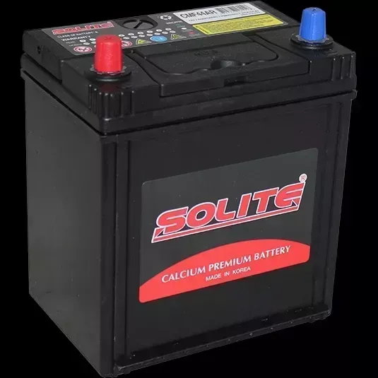 Аккумулятор SOLITE Asia 44 А/ч, п.п. AR (B1) тонк. кл. с бортиком (44B19R) (NEW!!!)