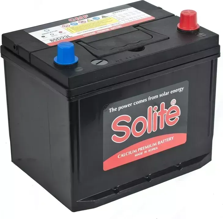 Аккумулятор SOLITE Asia 70 А/ч, о.п. (85D23L) B/H