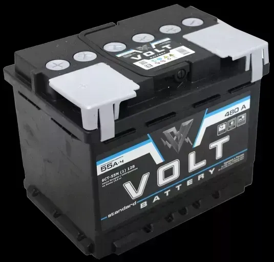 Аккумулятор VOLT Standart 55 о.п. 480А Рязань