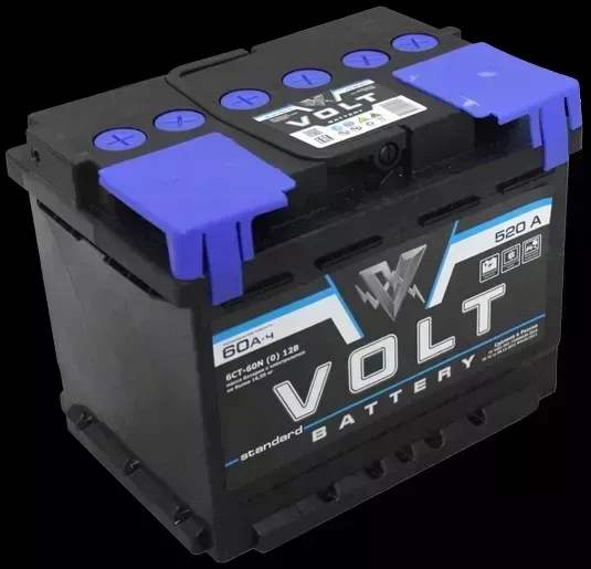 Аккумулятор VOLT Standart 60 о.п. 520А Рязань