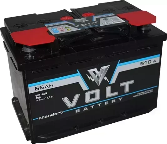 Аккумулятор VOLT Standart 66 п.п. Рязань