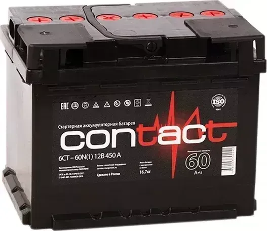 Аккумулятор Contaсt Contact 60 N п.п.