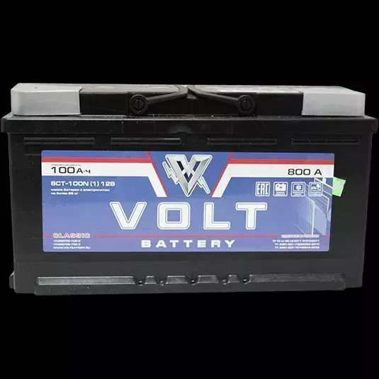 Аккумулятор VOLT Classic 100 п.п. 800A Рязань