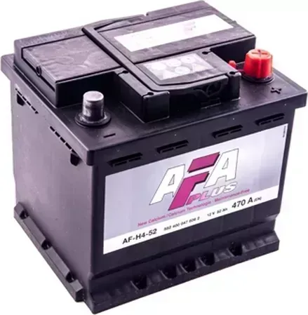Аккумулятор AFA 52 о.п. ( AF-H4-52) 552 400 470