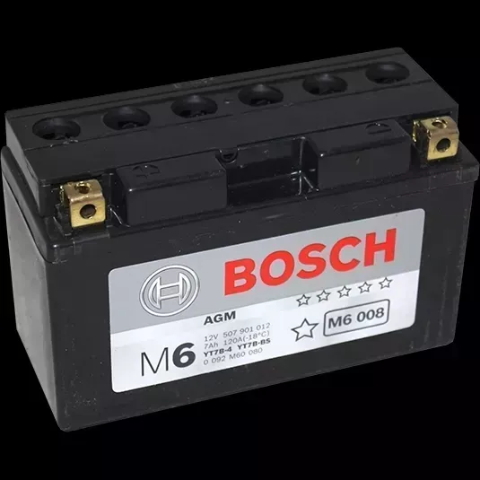 Аккумулятор BOSCH 7Ah moba 12V 507 901 012 A504 AGM (M60080)