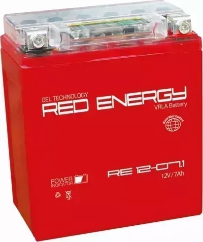 Аккумулятор DELTA Red Energy Mото DELTA RE 1207.1