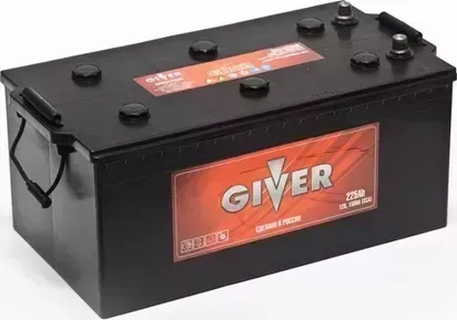 Аккумулятор Giver GIVER 225 Евро 3 (-+ ) Конус 1500А Курск