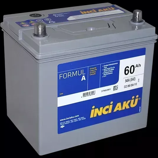 Аккумулятор INCI Aku Inci FormulA Asia 60 п.п. (D23 060 054 111) 540Ah B/H