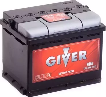 Аккумулятор Giver 60 п.п. 480А Курск