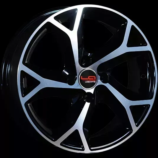 Диск автомобильный REPLICA TD CI11 TOP DRIVER 6.5X16/4X108 ET26 D65.1 BKF