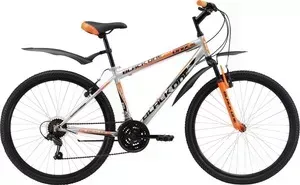 Велосипед BLACK ONE Onix 26 серебристо-оранжевый 18" ONIX 26 18&&