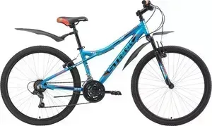 Велосипед STARK 18 Slash 26.1 V голубой- чёрный- красный 18" 18 SLASH V 18&&