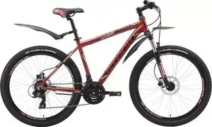 Велосипед STARK 18 Indy 26.2 HD тёмно-коричневый- чёрный- серый 18" 18 INDY HD 18&&