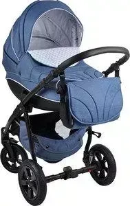 Коляска TUTIS 2 в 1 Mimi джинсовый/голубой