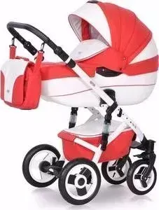 Коляска Vikalex 3 в 1 Porta Vita red