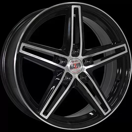 Диск автомобильный ALCASTA M43 7X17/5X114.3 ET40 D66.1 BKF