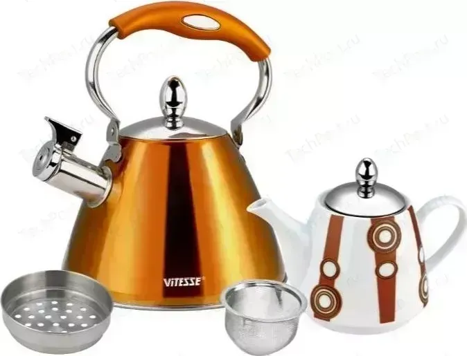 Набор чайников VITESSE (VS-7812 ORANGE)