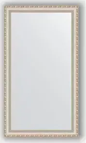 Зеркало Evoform в багетной раме Definite 65x115 см, версаль серебро 64 мм (BY 3206) в DEFINITE 65X115 64