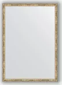 Зеркало Evoform в багетной раме Definite 47x67 см, серебряный бамбук 24 мм (BY 0625) в DEFINITE 47X67 24